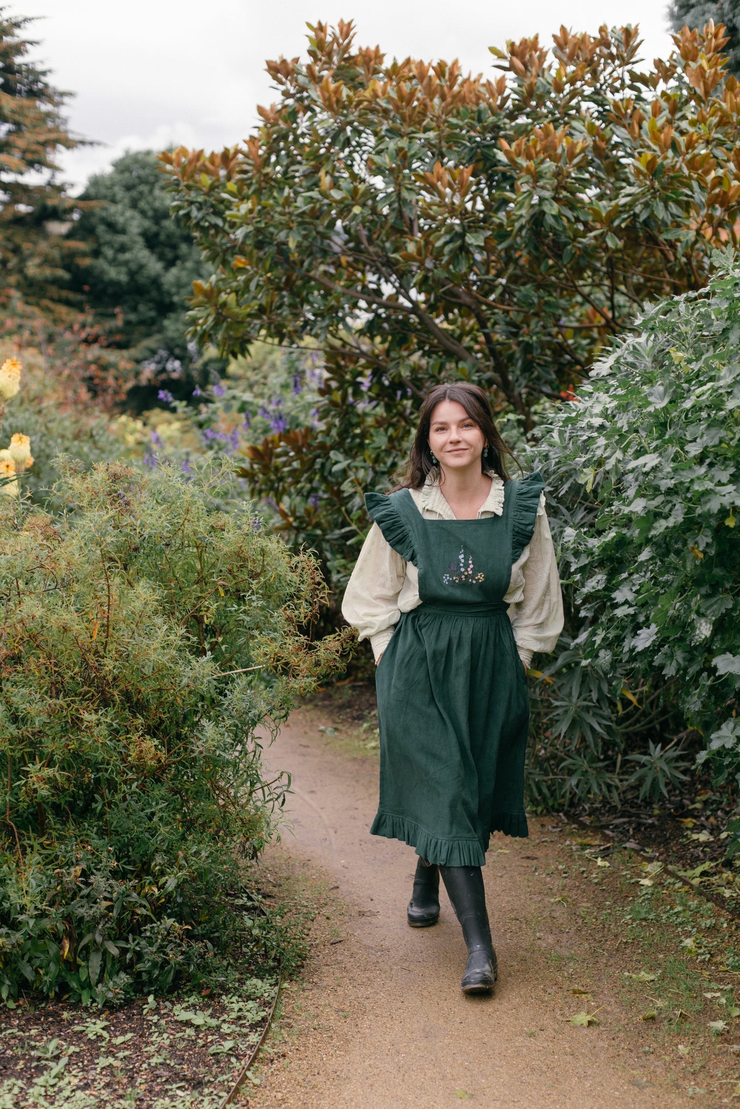 100% RECYCLED COTTON - BAMBI BLOUSE LIGHT MINT GREEN