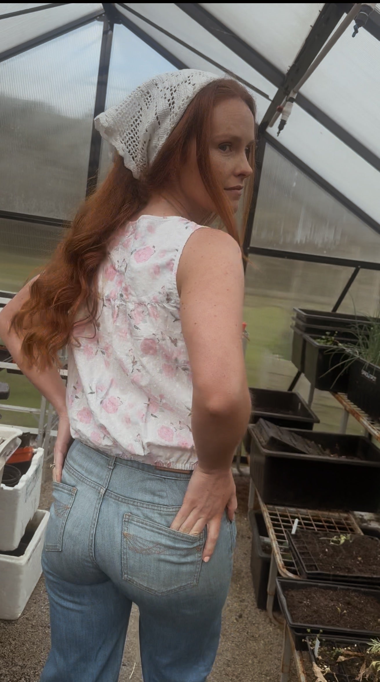 REWORKED HEAD SCARF CROCHET