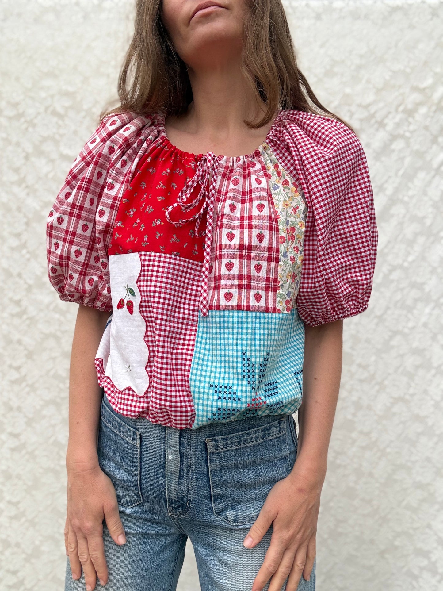 ONE OF A KIND - SMOCK BLOUSE 8-12