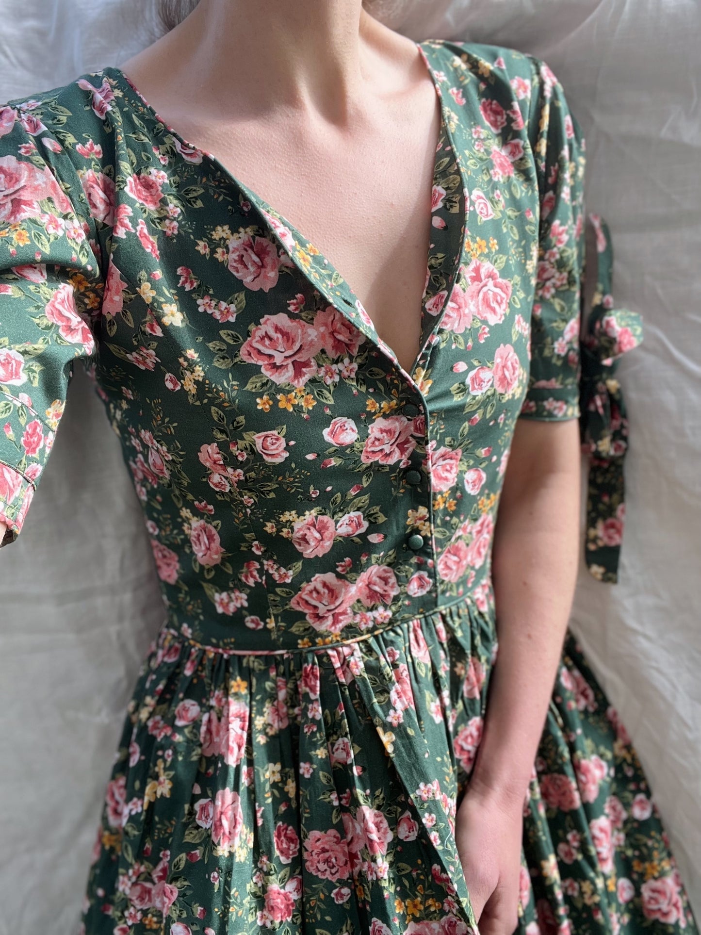 100% RECYCLED COTTON - - SOPHIE DRESS