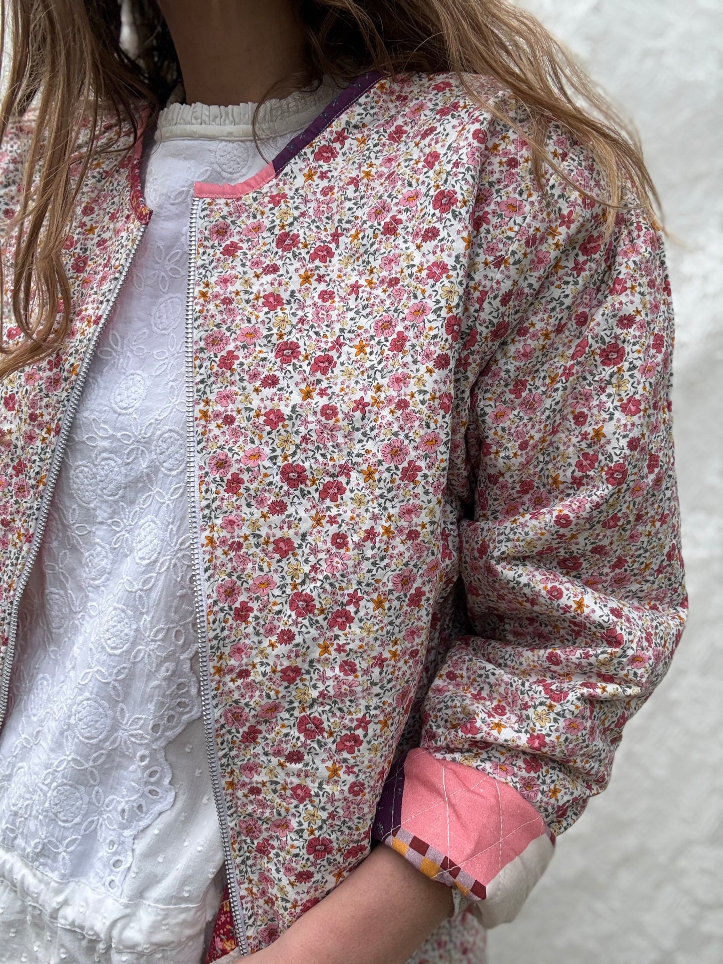 PRELOVED 100% RECYCLED COTTON - PEMBROKE REVERSIBLE QUILTED JACKET XXL