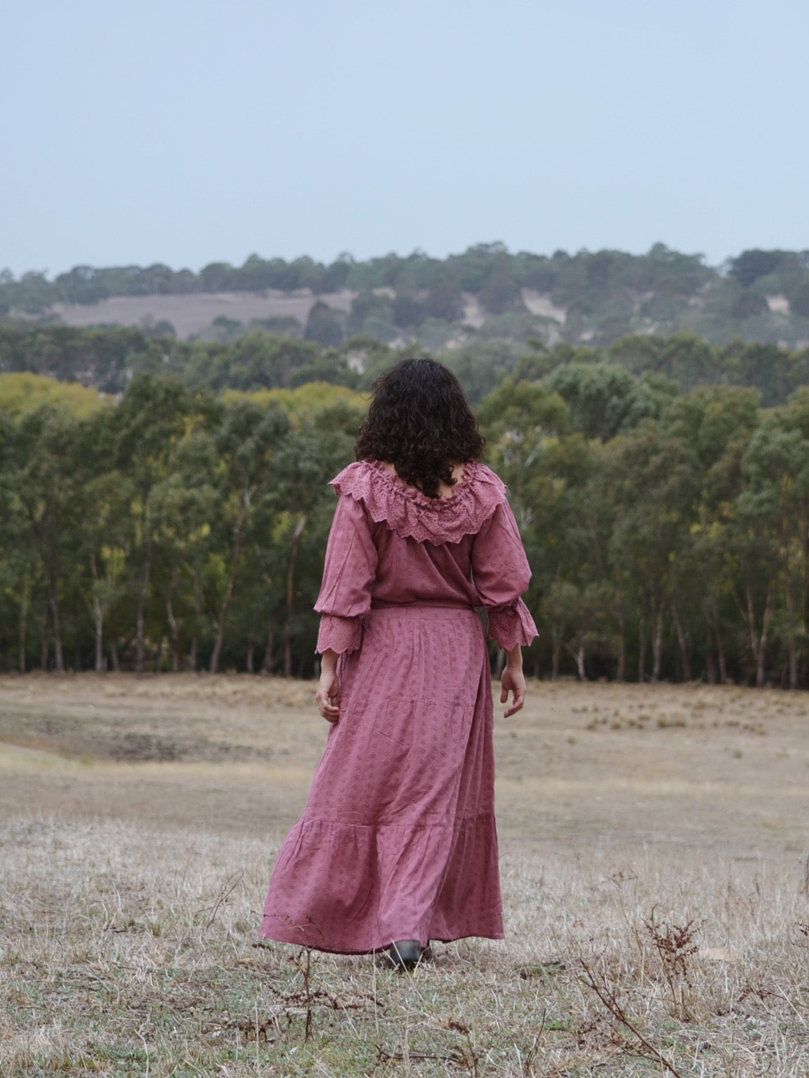 100% RECYCLED COTTON - MARIONETTE DRESS MULBERRY