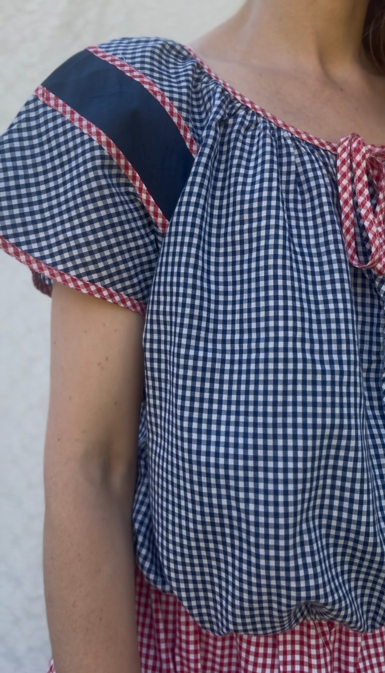 REWORKED - SMOCK BLOUSE 8-12