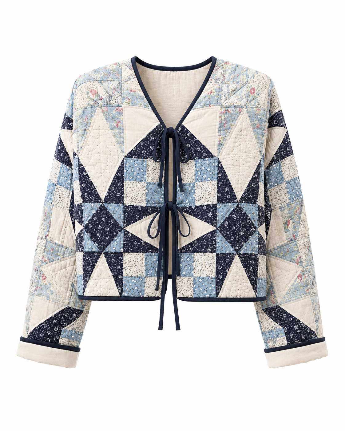 ONE OF A KIND REWORKED PATCHWORK JACKET