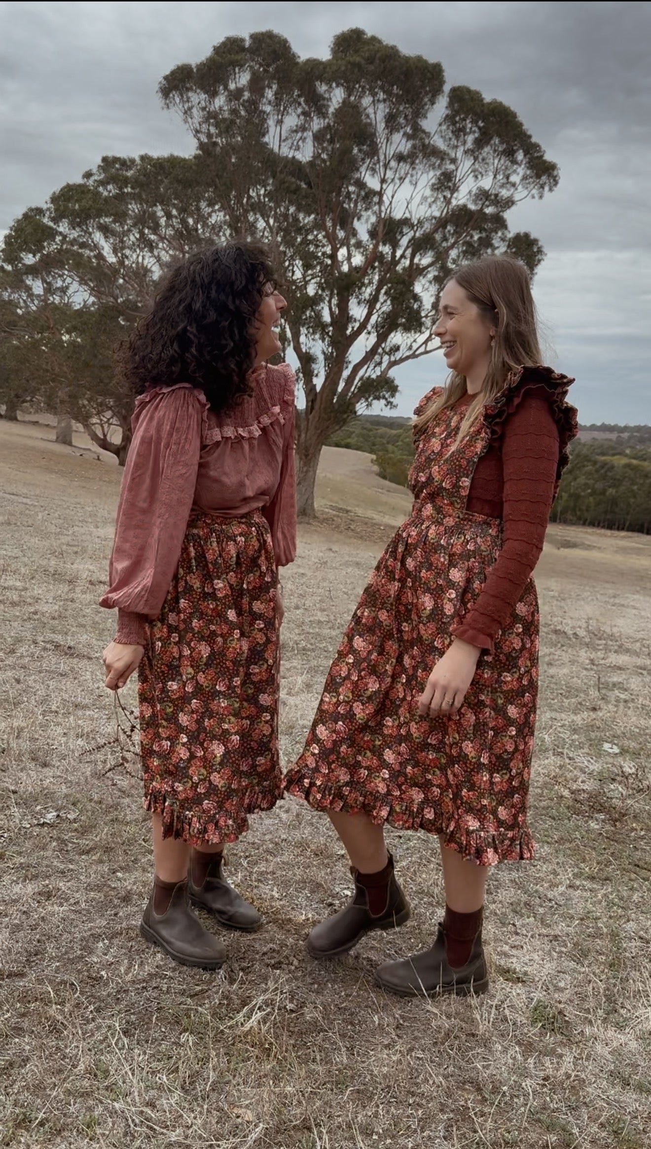 100% RECYCLED COTTON - BAMBI BLOUSE WASHED DUSTY PINK