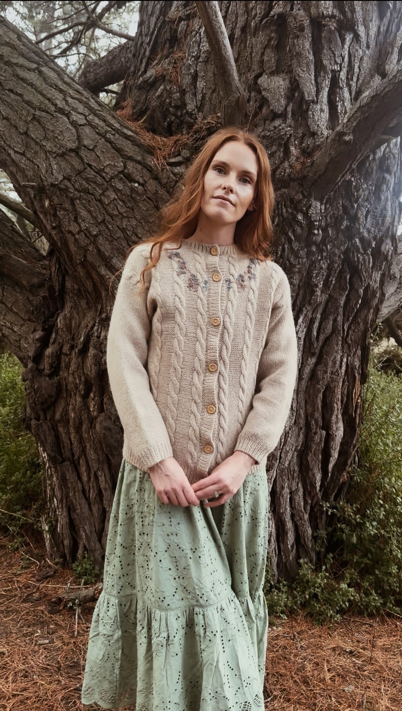 SMALL RESTOCK - ETIENNE SKIRT SAGE