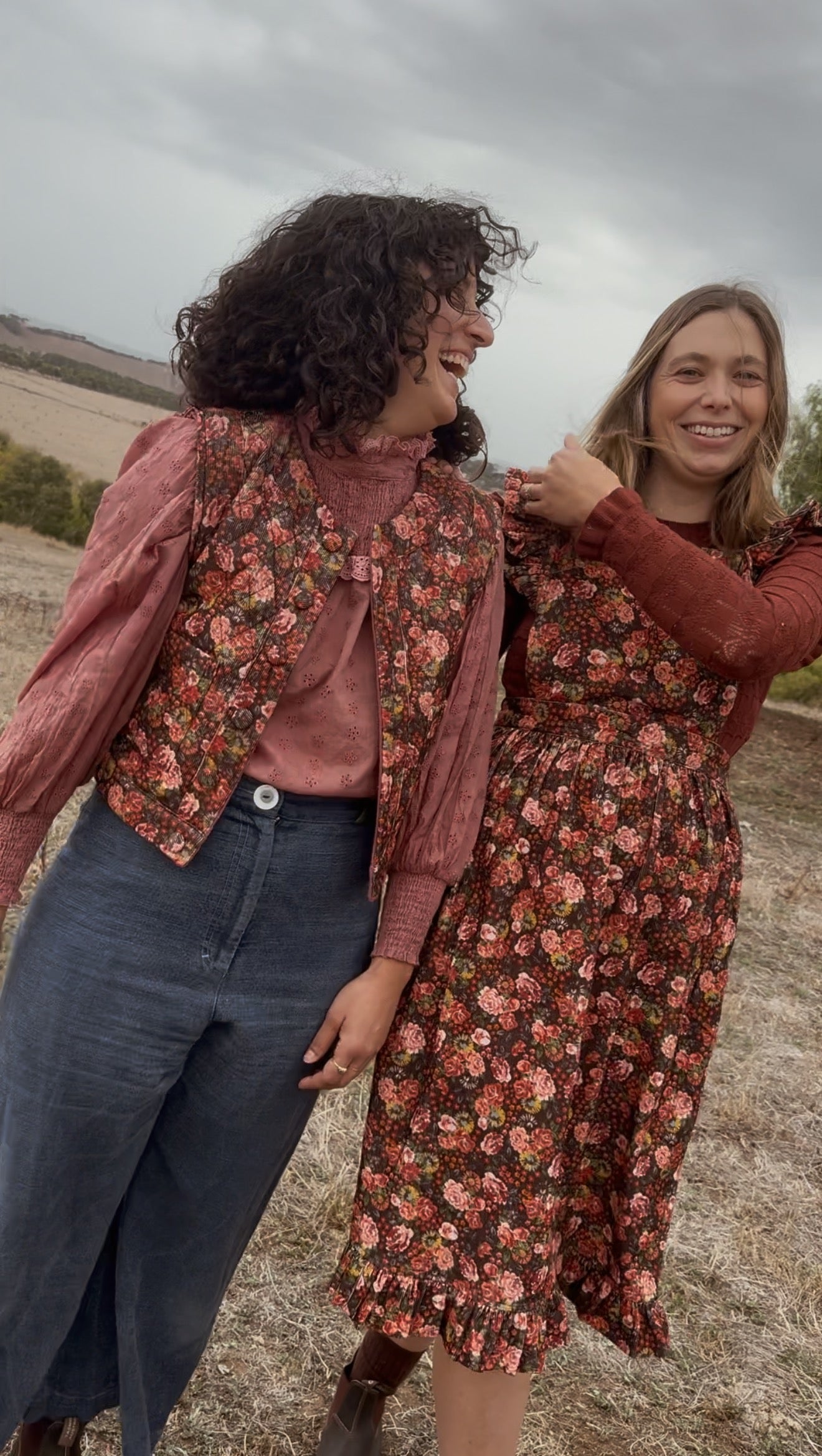 100% RECYCLED COTTON - BAMBI BLOUSE WASHED DUSTY PINK