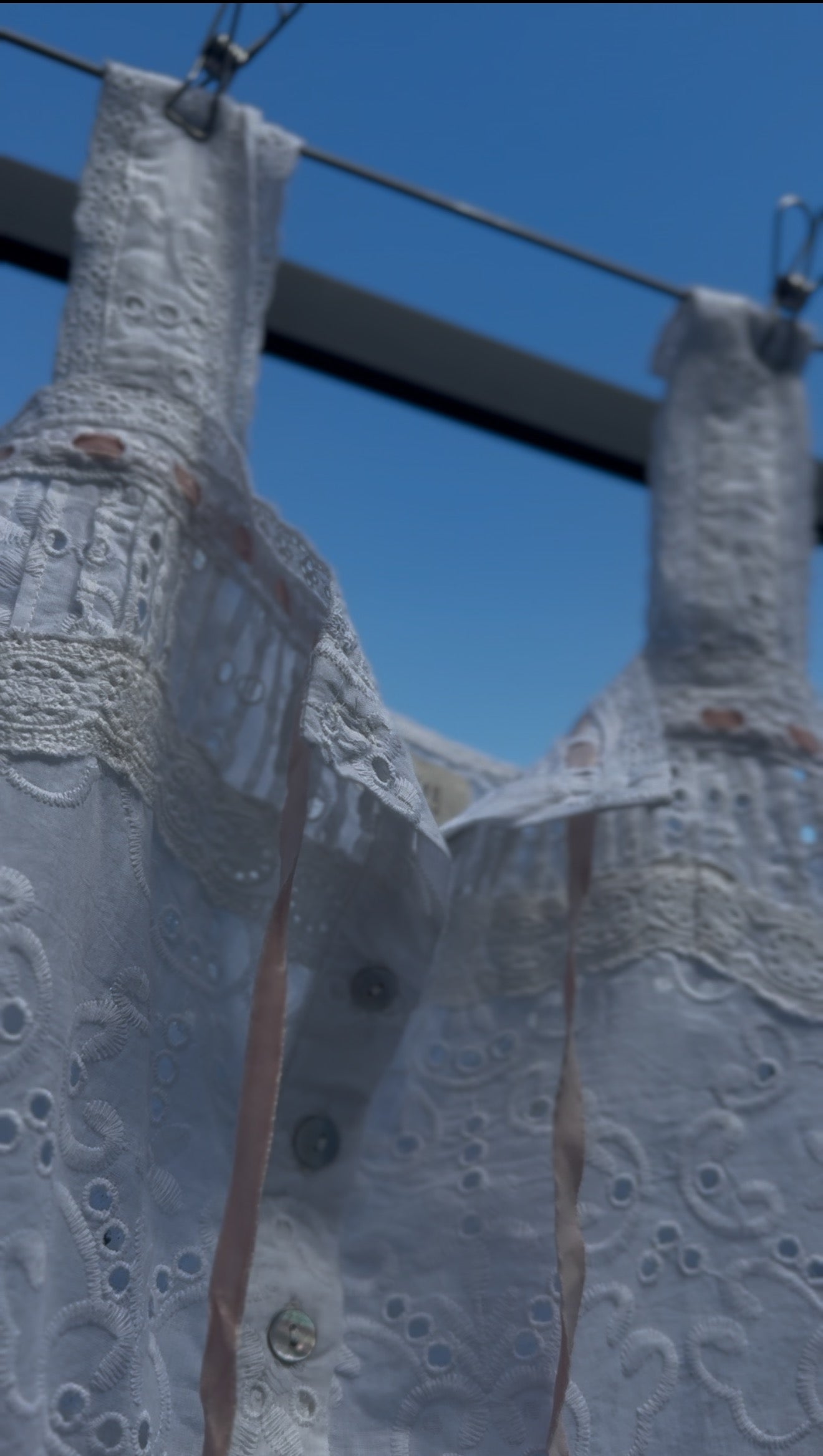 100% RECYCLED COTTON - ETIENNE CAMI WHITE