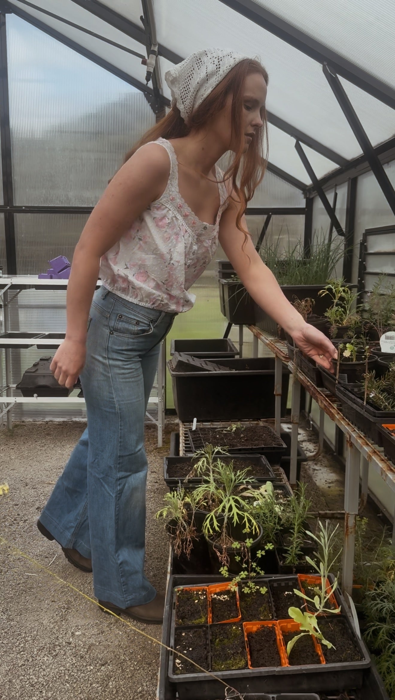 REWORKED HEAD SCARF CROCHET