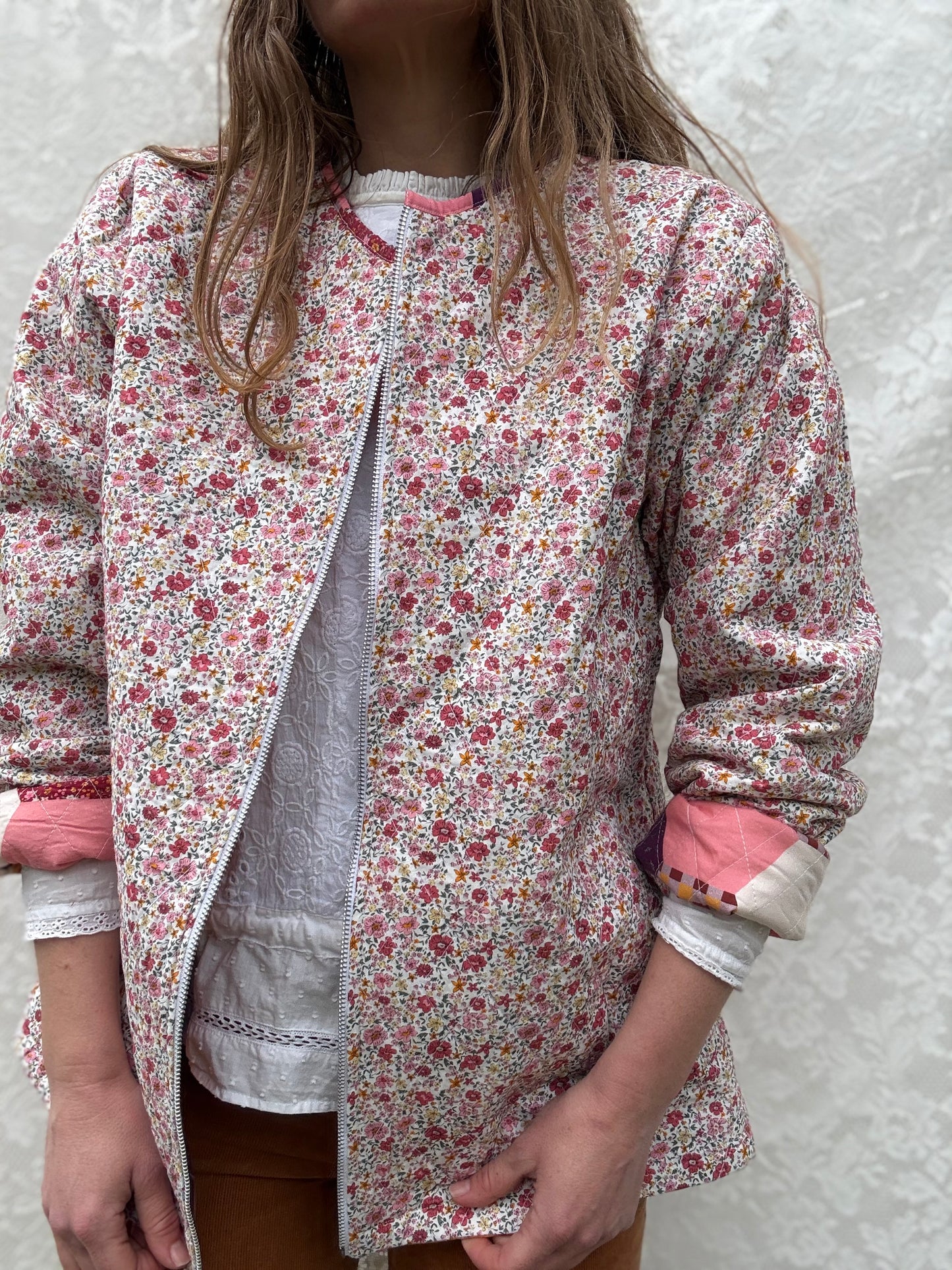 PRELOVED 100% RECYCLED COTTON - PEMBROKE REVERSIBLE QUILTED JACKET XXL