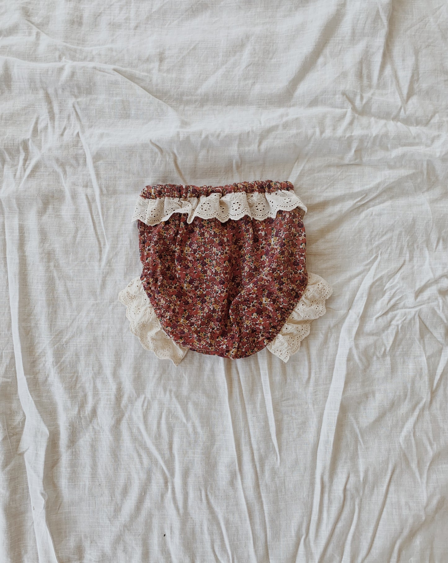 ANNABELLE GIRL'S BLOOMER DITSY FLORAL IN POPPY