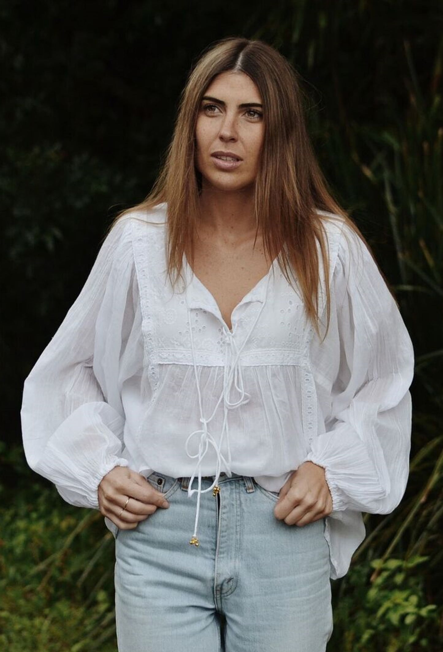 MABEL BLOUSE WHITE